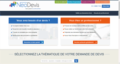 Desktop Screenshot of neo-devis.com