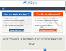 Tablet Screenshot of neo-devis.com